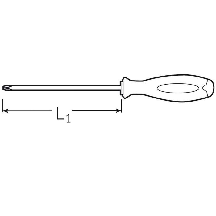 Surubelnita pentru electricieni, Proxxon 22344, profil SL/PZ2x100 [2]