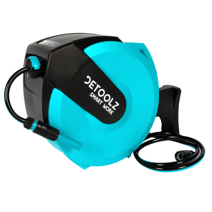 Tambur automat Detoolz cu furtun 20m 1/2“ G01 [10]