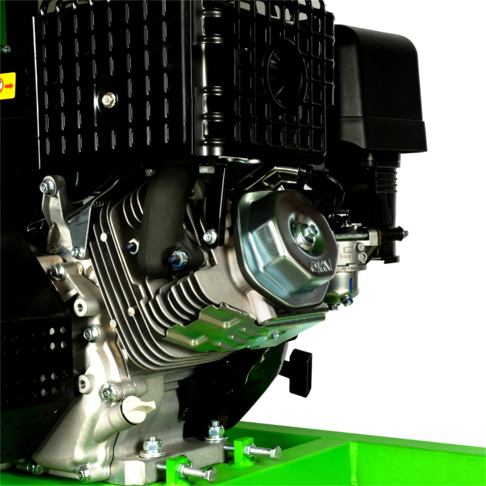 Tocator crengi Micul Fermier, motor benzina 18CP, diametru maxim de taiere Ø120mm, cu carlig de remorcare, pentru brichete [13]