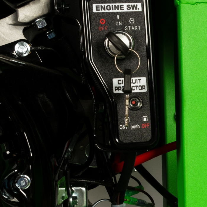 Tocator crengi Micul Fermier, motor benzina 18CP, diametru maxim de taiere Ø120mm, cu carlig de remorcare, pentru brichete [14]