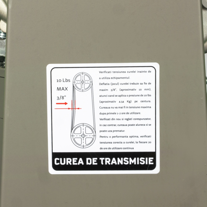 Tocator de crengi Micul Fermier, motor benzina 15 CP, cu carlig de remorcare, 120 mm diametru maxim de taiere, pentru rumegus [7]