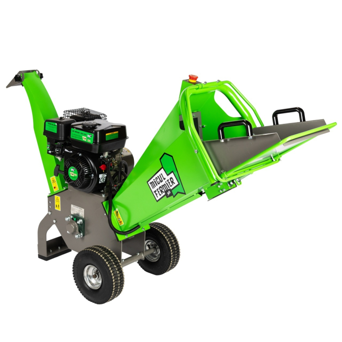 Tocator de crengi Micul Fermier, motor benzina 7 CP, 100 mm diametru maxim de taiere, pentru rumegus [12]