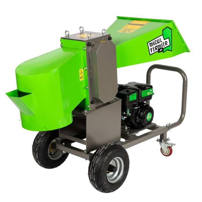Tocator de crengi Micul Fermier, motor benzina 7CP, 80mm diametru maxim de taiere, pentru brichete [13]