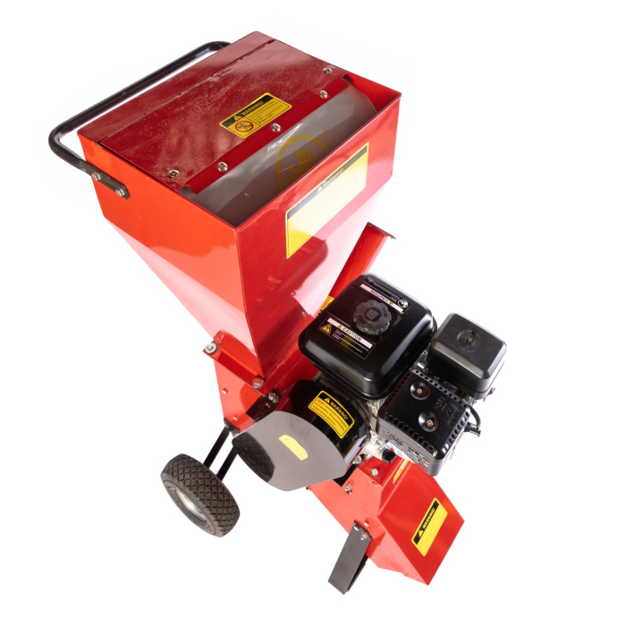Tocator pentru crengi Micul Fermier, Ø76mm, motor benzina 6.5CP pentru rumegus [9]