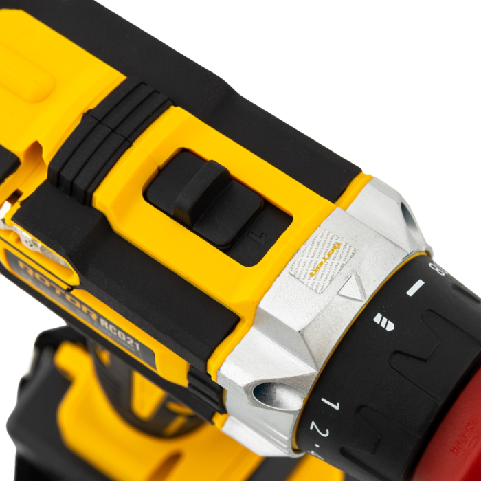 Trusa autofiletanta pe acumulator 21V ROTOR RCD21 + biti, 1350 RPM, Brushless [8]