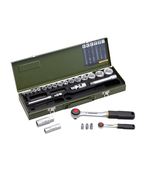 Trusa chei tubulare 1/4' si 1/2', Proxxon 23020, 27 buc [2]