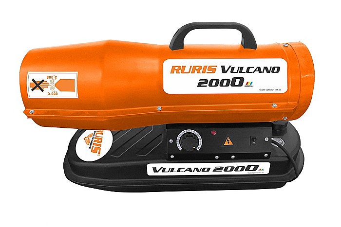 Tun de aer cald cu ardere directă VULCANO 2000 [5]