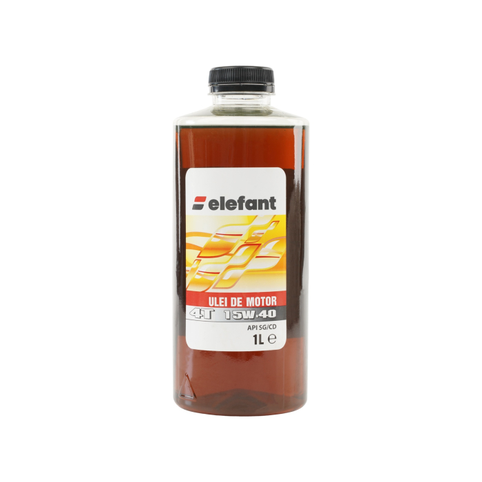 ULEI 4T SAE 15W40 API SG/CD 1L, Elefant [1]