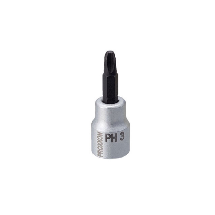 Varf surubelnita PH 3, Proxxon 23596, cu prindere 3/8' [1]