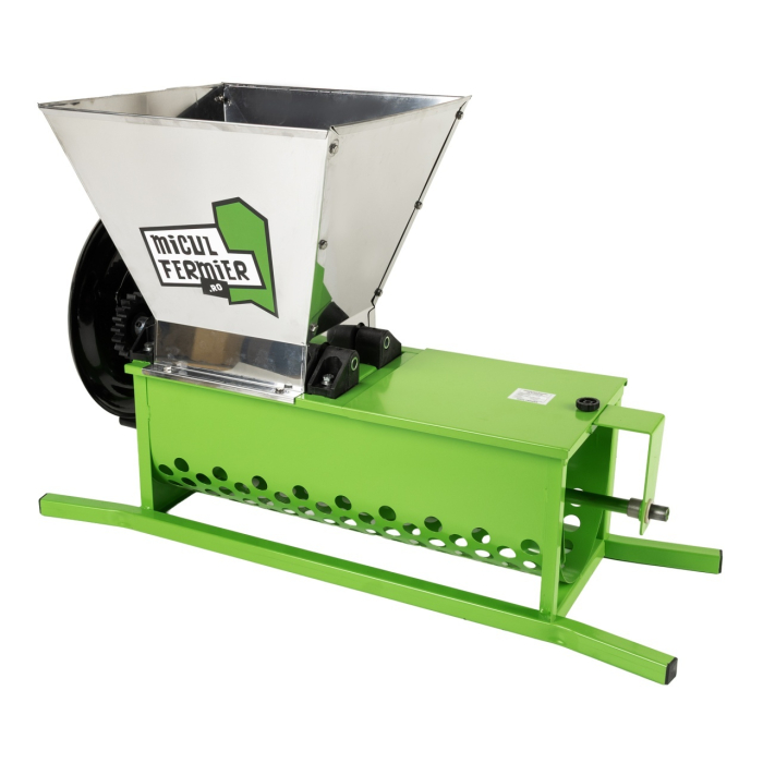Zdrobitor struguri manual Micul Fermier, cuva 30L, capacitate maxima de productie 600 Kg/h, cu desciorchinator [2]