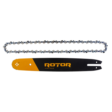 Întreținere casă și fermă - 14&quot; 3/8 T50 Set lama + lant ROTOR