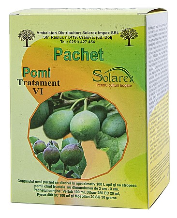 Livezi - Pachet tratament VI pomi-fruct 2cm- 3cm