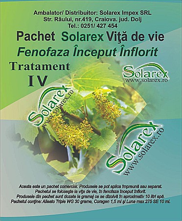 Viță de vie - Pachet tratament viță de vie T4- începutul înfloririi