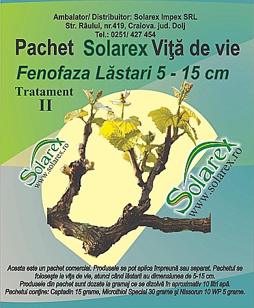 Pesticide - Pachet tratament viță de vie T2- lăstari 5cm-15cm