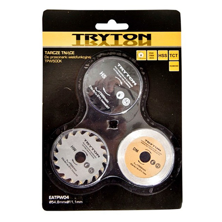 Accesorii compatibile - ACCESORIU TPW500K - DISC METAL/LEMN/DIAMANTAT 54MM, 3P.