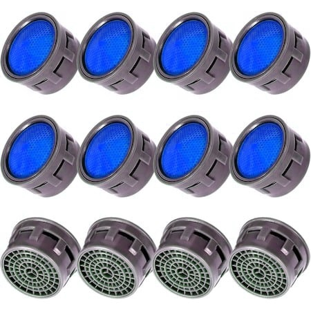 Accesorii Sanitare - Aerator baterie din alama #-24 albastru FLEKO