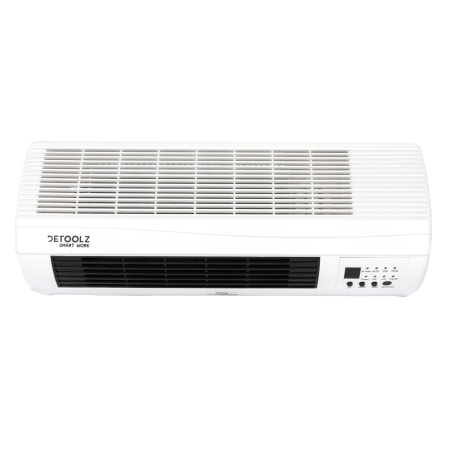 Aeroterma de perete Detoolz, 2KW, 2 trepte de putere, cu afisaj LED si termostat [1]