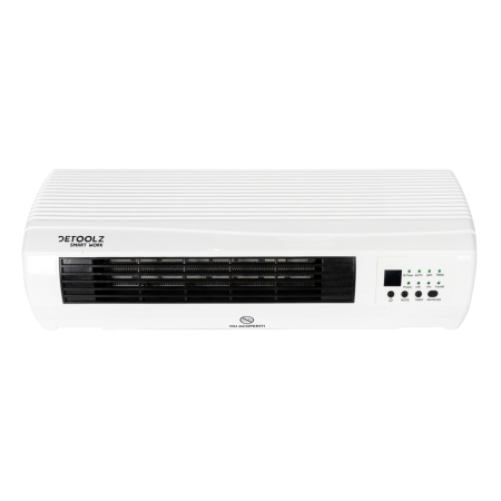 Aeroterma de perete Detoolz, 2KW, 2 trepte de putere, cu afisaj LED si termostat [3]
