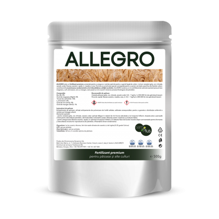Agricultura ecologică - Allegro, fertilizant premium pentru păioase și alte culturi