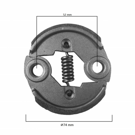 Ambreiaj motocoasa TL33/43/52/GX35, Elefant [1]