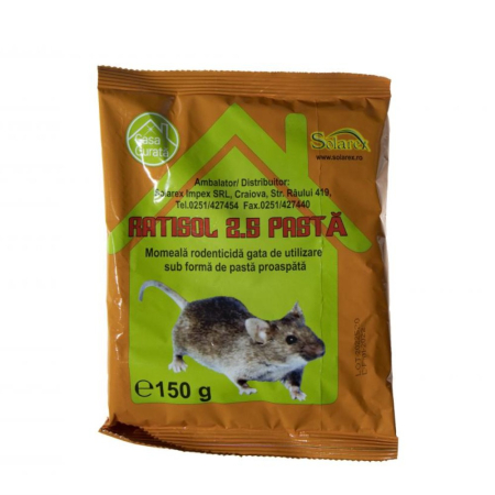 Antidaunatori - Antidăunători RATISOL 2.5 PASTA