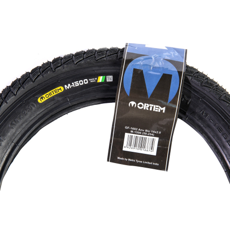 Anvelopa bicicleta 14x2.00", ETRTO 50-254, model M-1500, negru, profil Street [3]