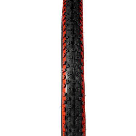 Anvelopa bicicleta 26x1.95", ETRTO 52-559, model CROSS COUNTRY, negru/rosu, profil All-terrain [7]