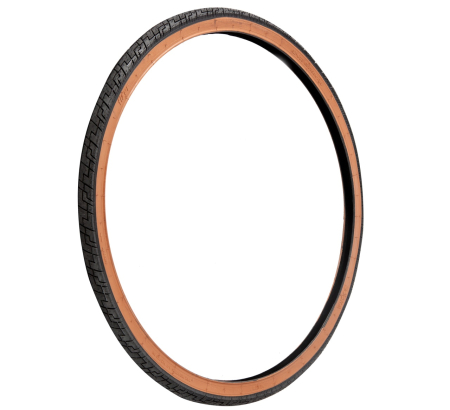 Anvelopa bicicleta 28x1-5/8x1-3/8", ETRTO 37-622, model FIZER, negru/maro, profil Street [4]