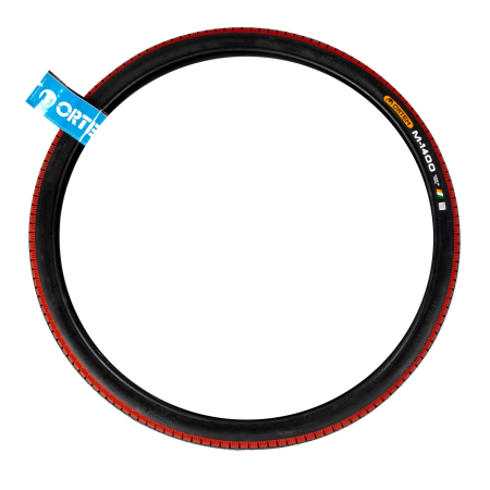 Accesorii pentru biciclete - Anvelopa bicicleta 28x1.75", ETRTO 47-622, model M-1400, negru/rosu, profil Street