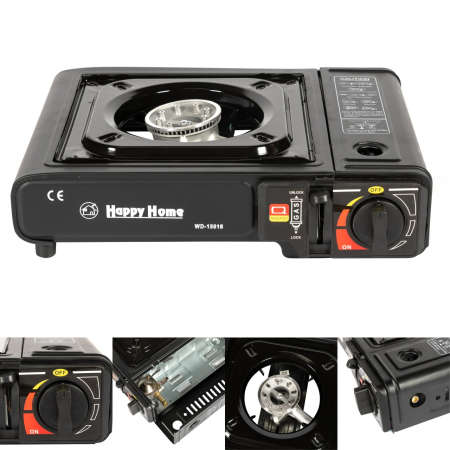 Aragaz camping portabil aprindere piezo [4]