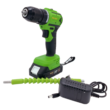 Autofiletanta pe acumulator PROCRAFT PA18LiN, 20 V DC, 2 Ah, 0-600/0-2100 rpm [3]