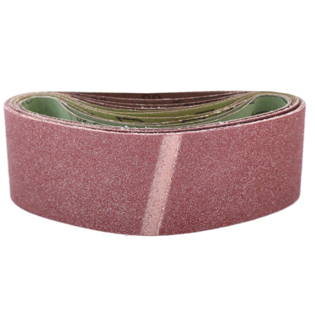 accesorii abrazive - BANDA CIRCULARA ABRAZIVA 75X457MM - GR.80, 3/SET