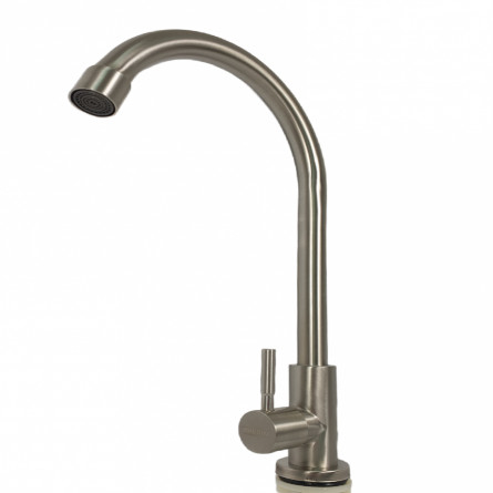 Baterie bucatarie apa rece MIXXUS MONO-01.SUS din otel inoxidabil, Monocomanda [1]