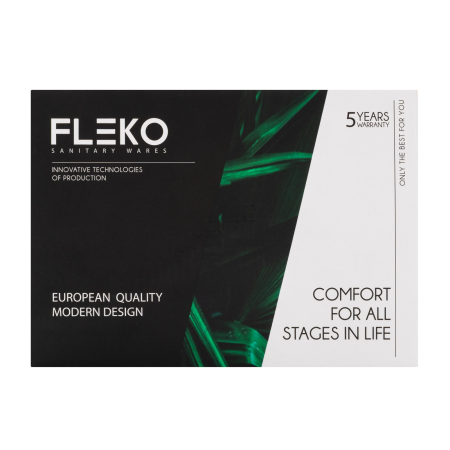Baterie lavoar FLEKO FZ069-401, Monocomanda, cartus ceramic 40mm, Racorduri incluse [6]