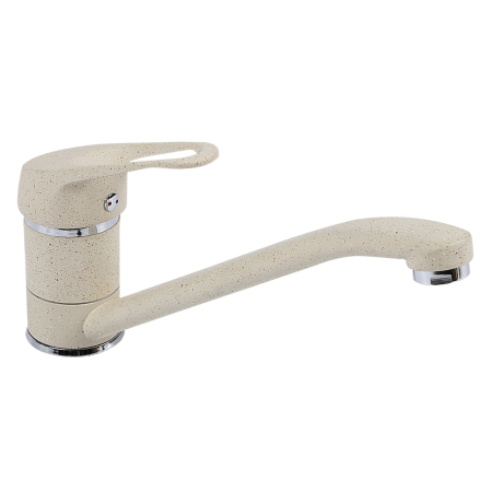 Baterii bucatarie - Baterie monocomanda pipa mobila 226mm bej