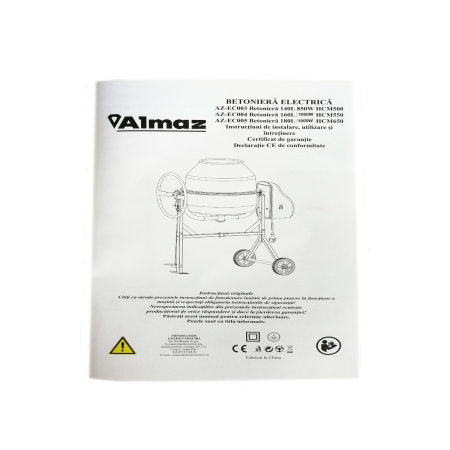 Betoniera 160L 1000W HCM550 [1]