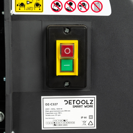 Betoniera 180L 1000W [6]