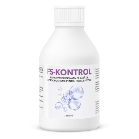 Bioactivatori fose septice - Bioactivator inovativ pe baza de microorganisme pentru fosele septice, FS Kontrol