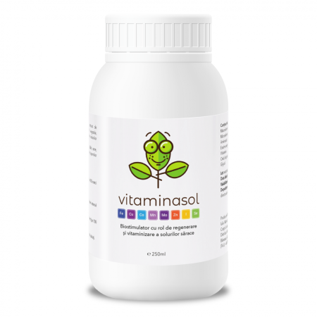 Îngrășăminte Ecologice - Biostimulator cu rol de regenerare și vitaminizare a solurilor sărace, Vitaminasol