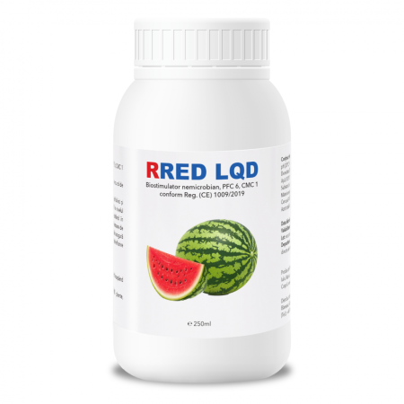 Agricultura ecologică - Biostimulator organic lichid pentru pepeni galbeni și roșii, RRED LQD