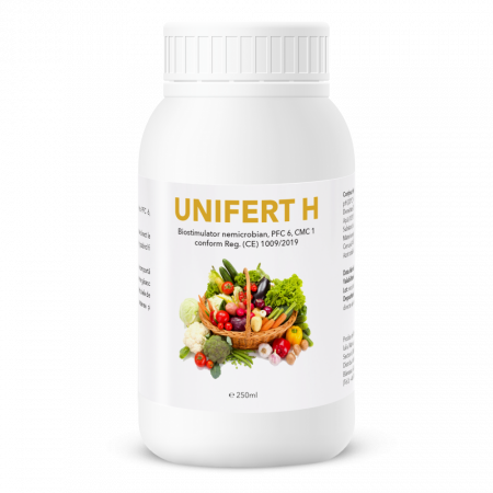 Ingrasaminte - Biostimulator organic lichid pentru toate tipurile de culturi vegetale Unifert H