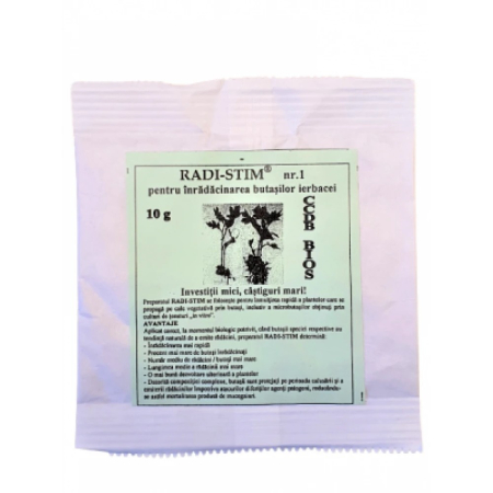 Îngrășăminte foliare hidrosolubile - Biostimulator pentru înrădăcinarea butașilor ierbacei Radi Stim 1