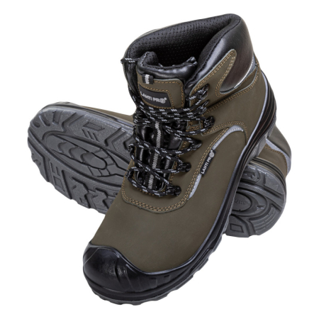 Bocanci - BOCANC PIELE-VELUR CU REFLECTORIZANT (S3SRC) - 39