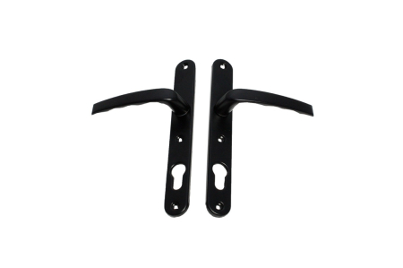 Broasca cu butuc si silduri NEAGRA pentru usa (yala) [2]