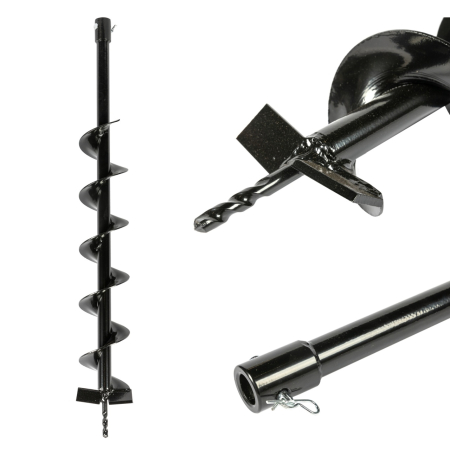 Burghiu de pamant Micul Fermier, diametru 100mm, lungime 800mm [4]