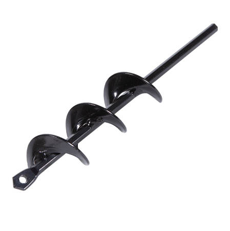 Motoburghie - Burghiu de pamant Micul Fermier, pentru bormasina, diametru 4 cm, lungime 22 cm