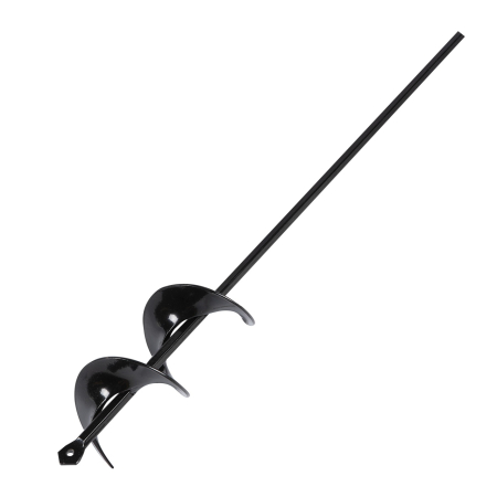 Motoburghie - Burghiu de pamant Micul Fermier, pentru bormasina, diametru 6 cm, lungime 45 cm