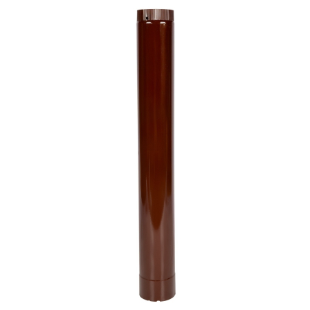 Incalzire pe Lemne - Burlan pentru soba pe lemne, 100cm, ø130mm Maro