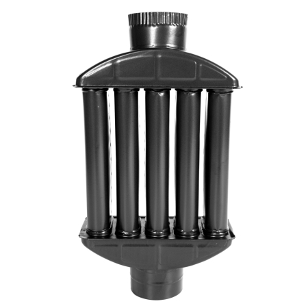 Incalzire, Climatizare Instalatii - Burlan recuperator caldura, plat, 120 mm, Gri mat