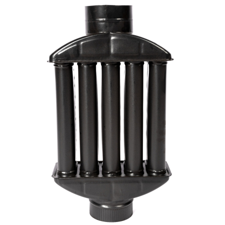 Incalzire, Climatizare Instalatii - Burlan recuperator caldura plat, 130 mm, Gri mat